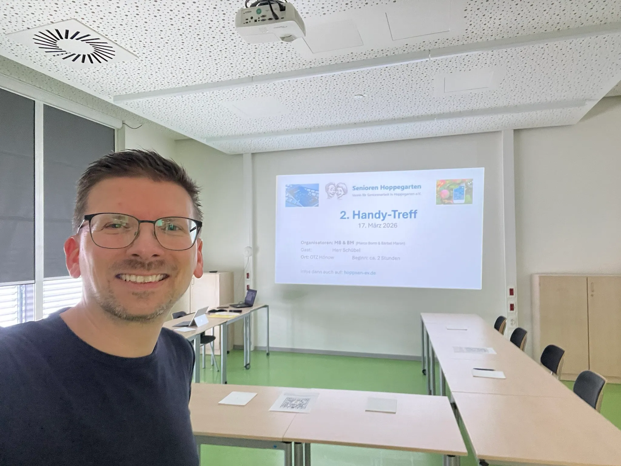 Smartphone Schulung für Senioren am 17.März 2026 in Hönow/Hoppegarten